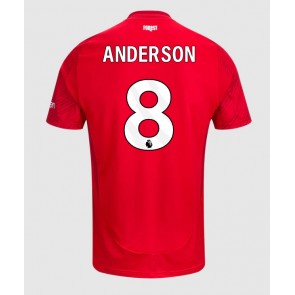 Nottingham Forest Elliot Anderson #8 Replika Hjemmebanetrøje 2024-25 Kortærmet